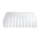 ★ポイント最大16倍★【全国配送可】-KMバスケットコンテナ用仕切板 MCN012TP(64-16S) 品番 my24-3398-12-- 1入り-【MY医科器機】JAN