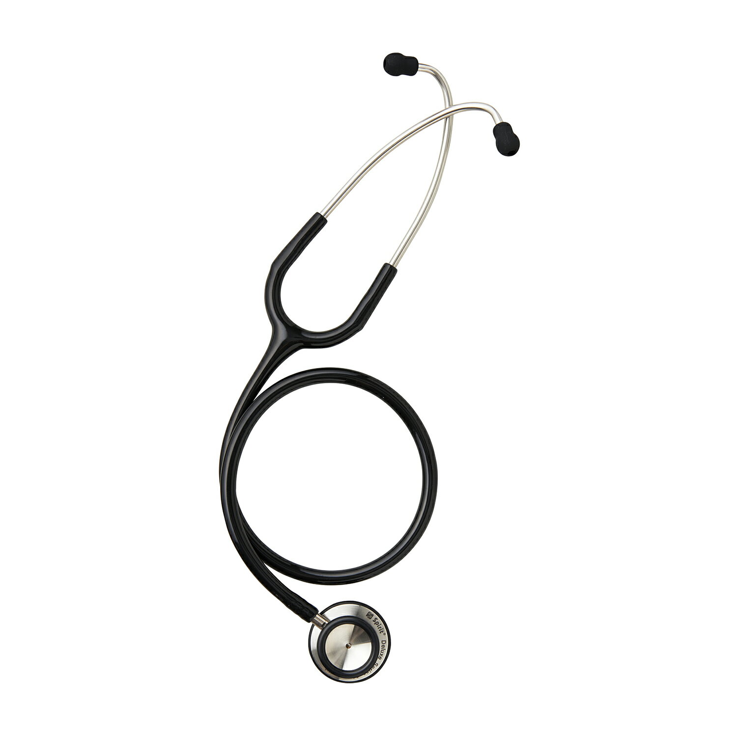 ★ポイント最大16倍★【送料無料】-Spirit聴診器　クラシカル CK-S601PF(ブラック) 品番 my24-3604-00-- ..