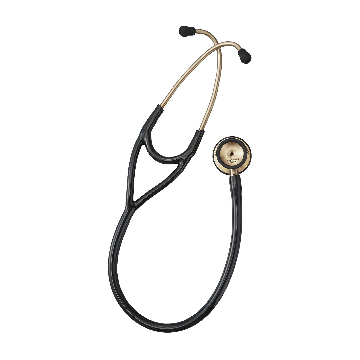 ★ポイント最大16倍★【送料無料】-Spirit聴診器　クーパーDX CK-CU747PF(ブラック) 品番 my24-3625-00-- 1入り-【MY医科器機】JAN 4535847003267