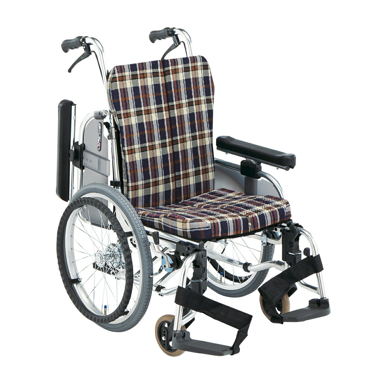 ★ポイント最大16倍★【全国配送可】-セミモジュール車いす（自走） AR-911S-380 品番 my24-3996-0002 1..