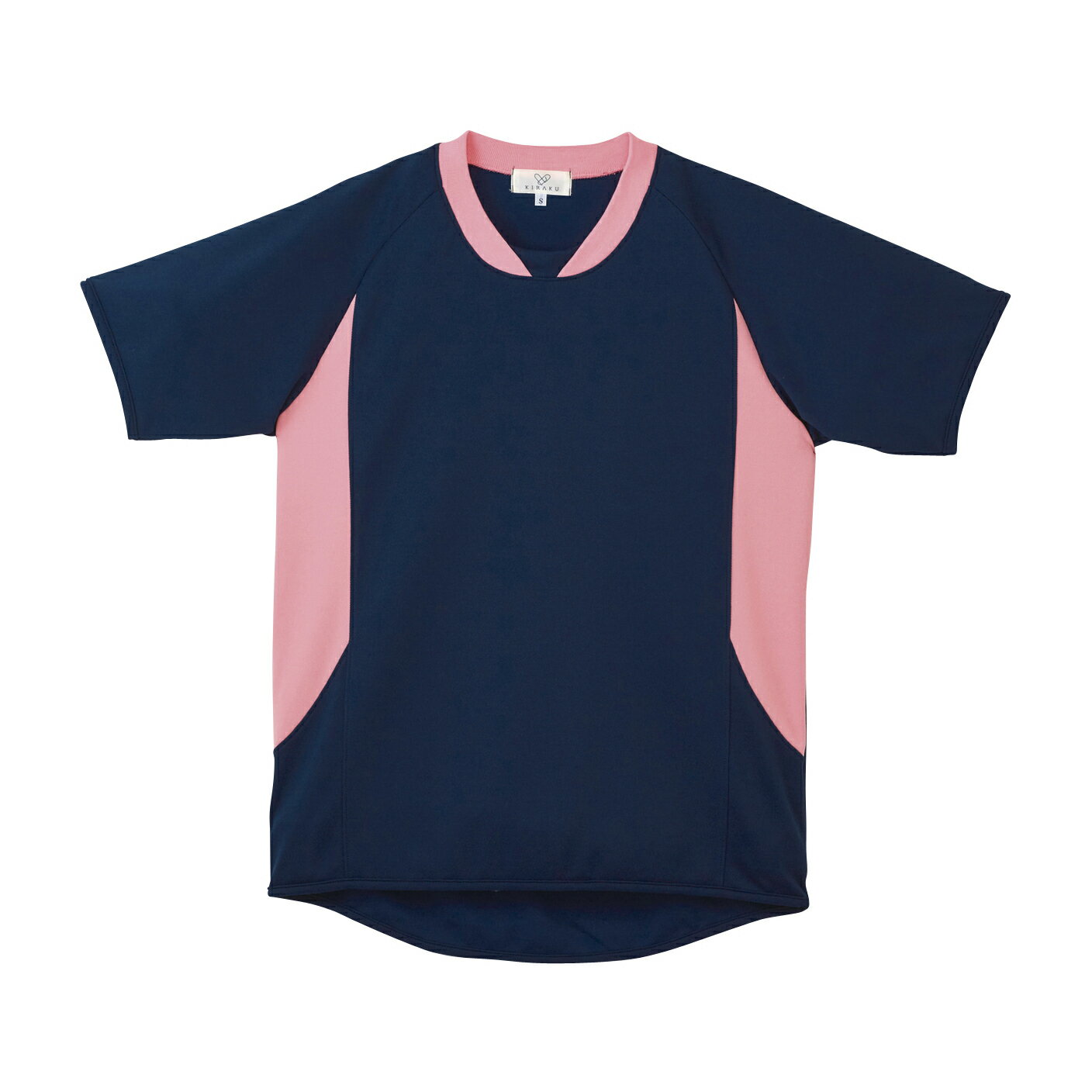 ★ポイント最大16倍★【全国配送可】-キラク　入浴介助用シャツ（男女兼用） CR108(S) 品番 my24-4020-01..