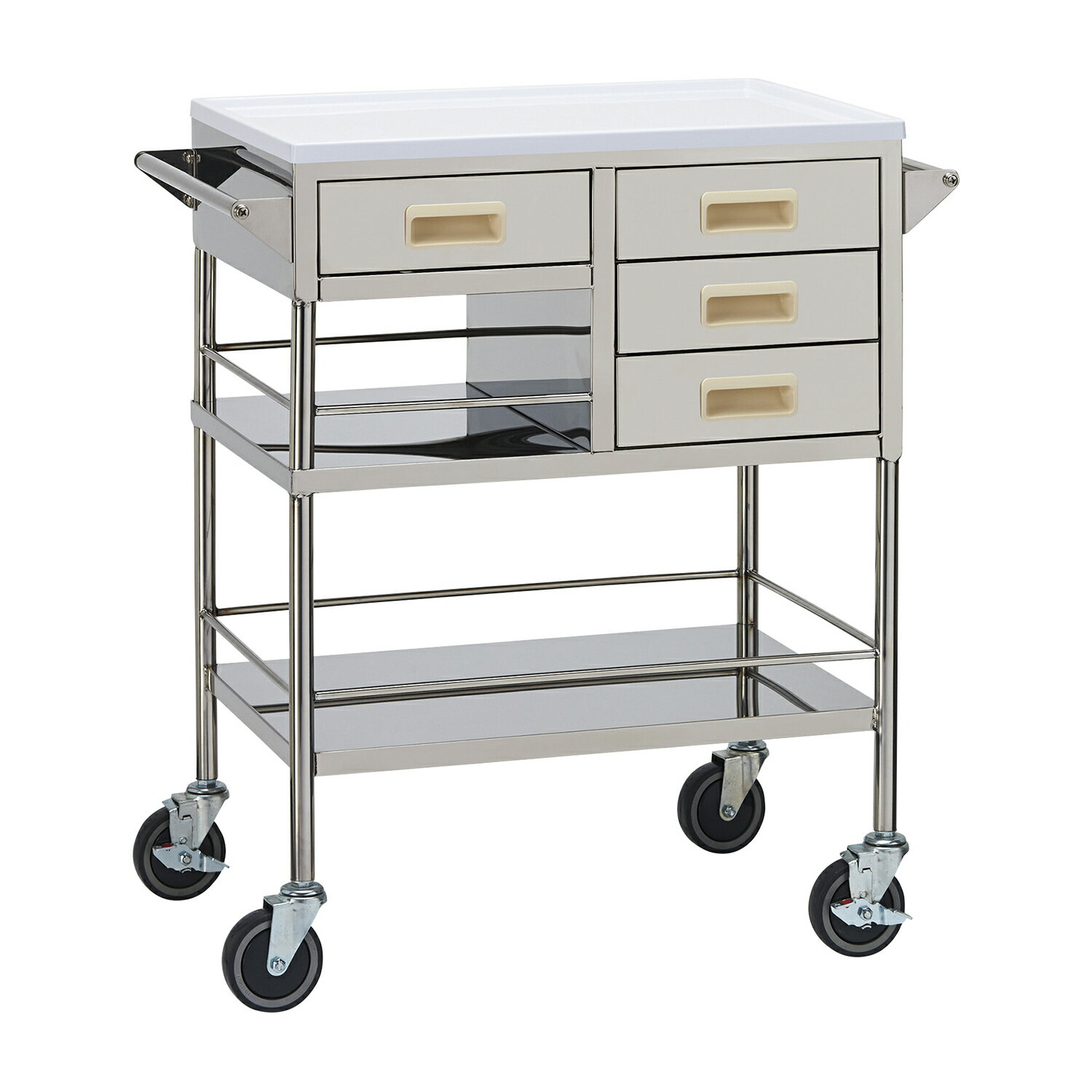 ★ポイント最大16倍★【送料無料】-カラフル繃帯交換車 YL-BC2W(ホワイト) 品番 my24-4231-00-- 1入り-【MY医科器機】JAN 4535847014607