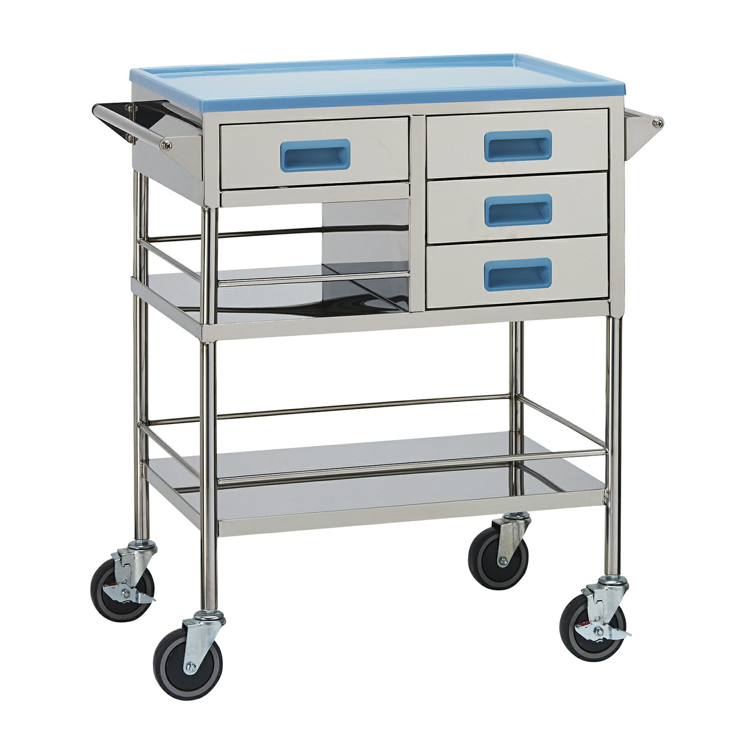 ★ポイント最大16倍★【送料無料】-カラフル繃帯交換車 YL-BC2B(ブルー) 品番 my24-4231-01-- 1入り-【MY医科器機】JAN 4535847014614