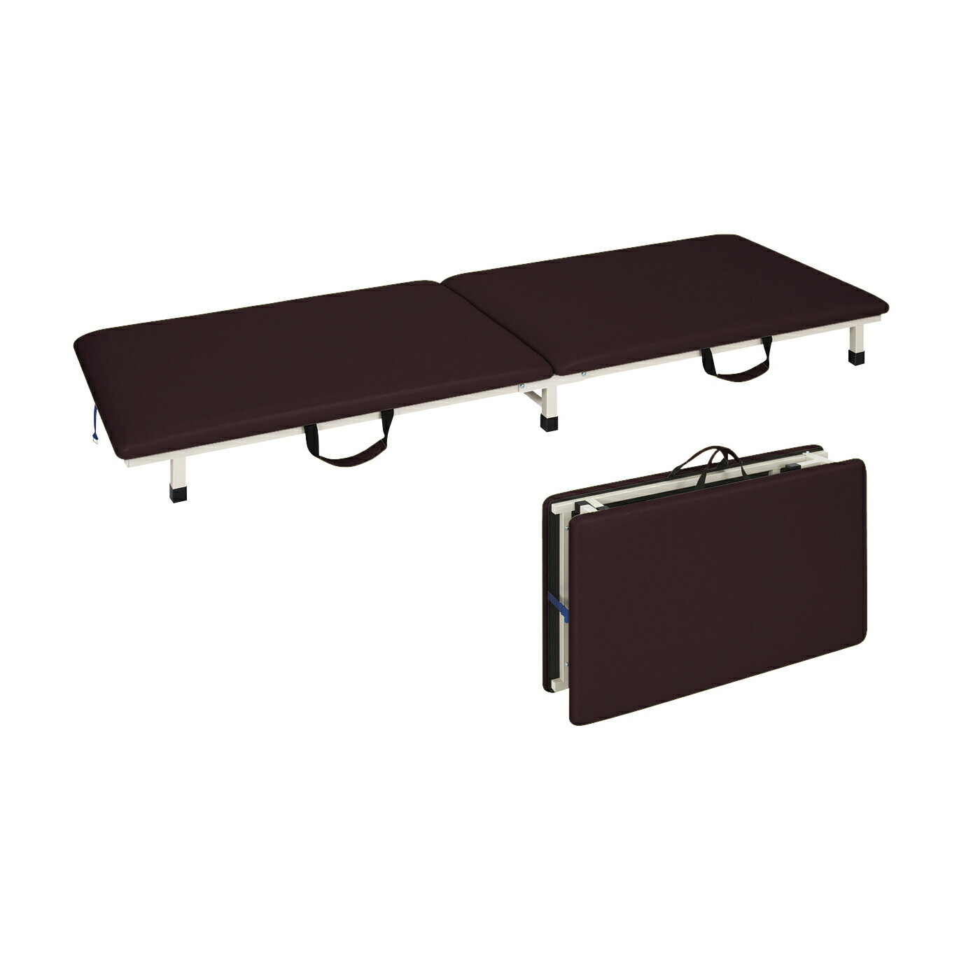 ★ポイント最大16倍★【送料無料】-付添ポータブルベッド TB-1262(60X190X17CM) 品番 my24-4277-0104 1入..