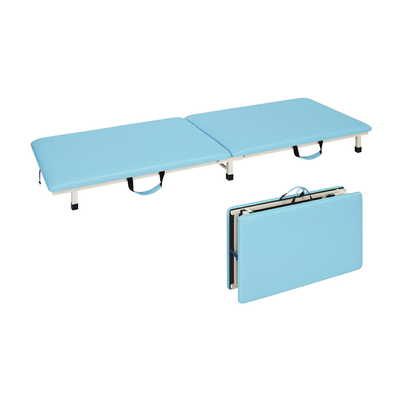 ★ポイント最大16倍★【送料無料】-付添ポータブルベッド TB-1262(60X190X17CM) 品番 my24-4277-0112 1入り-【MY医科器機】JAN