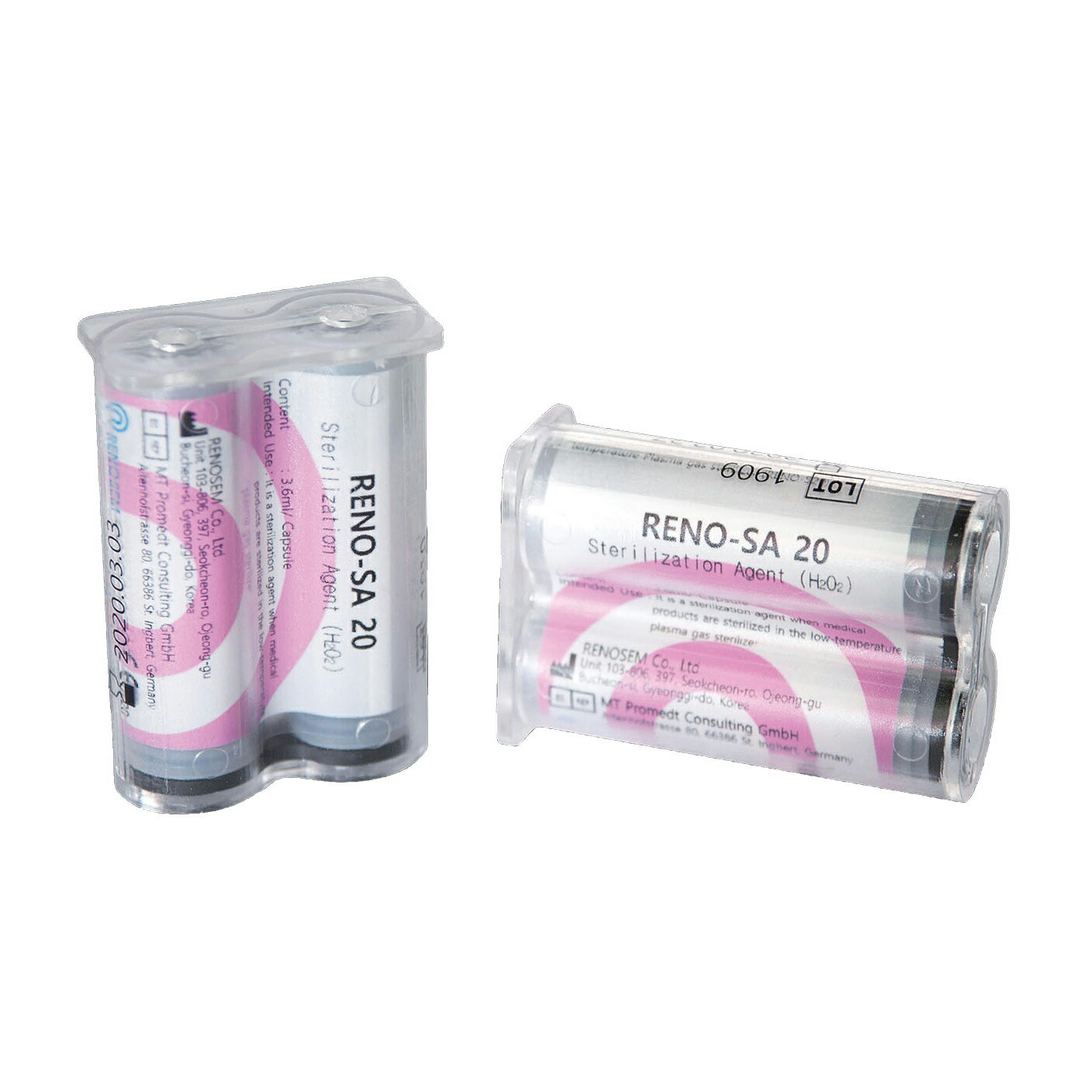 ★ポイント最大16倍★【送料無料】-劇物）専用過酸化水素カセット RENO-S20ヨウ(20コイリ) 品番 my24-433..