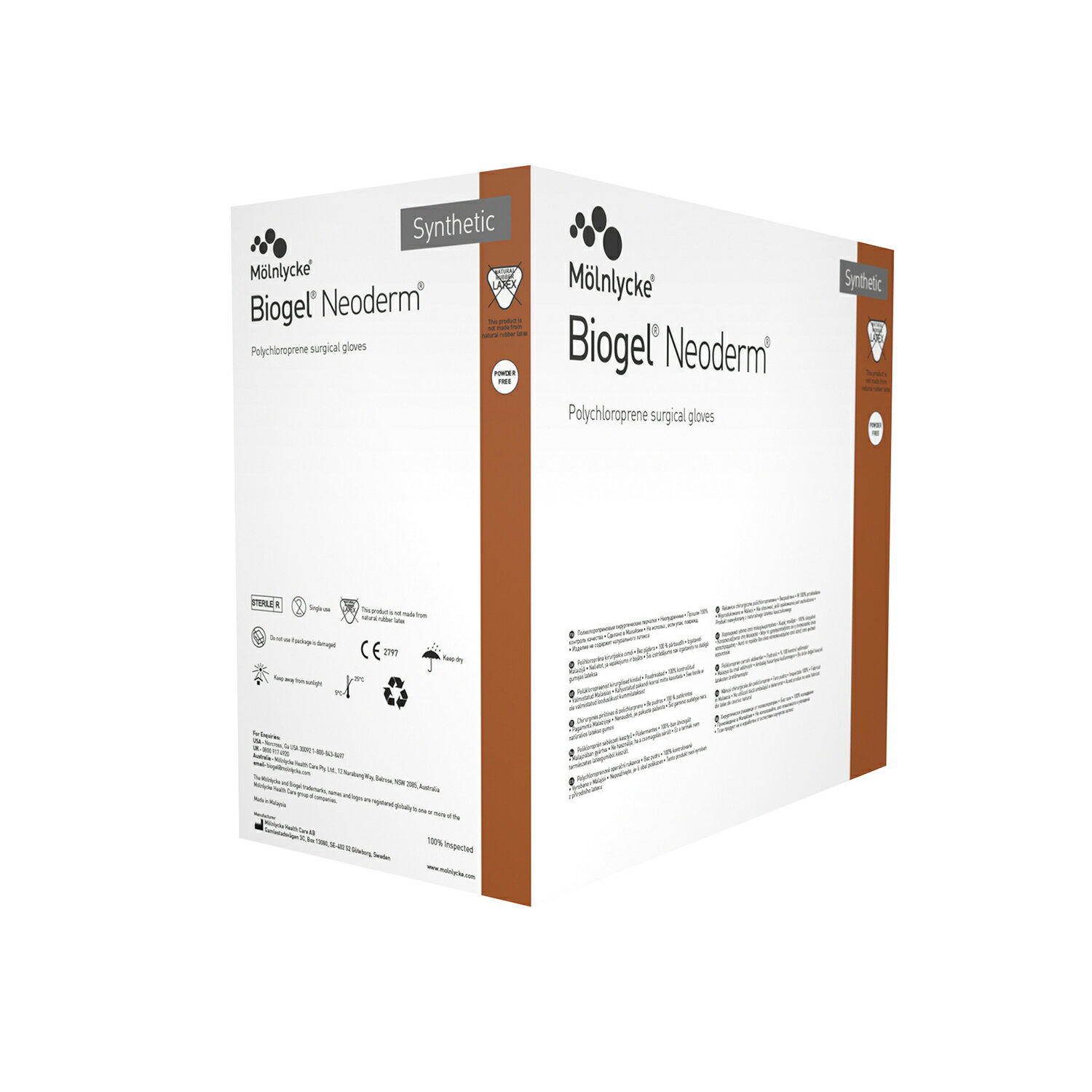 ★ポイント最大16倍★【送料無料】-バイオジェル　ネオダーム 42955(5.5)50ソウイリ 品番 my24-4556-01-- 4入り-【MY医科器機】JAN 7332551891435