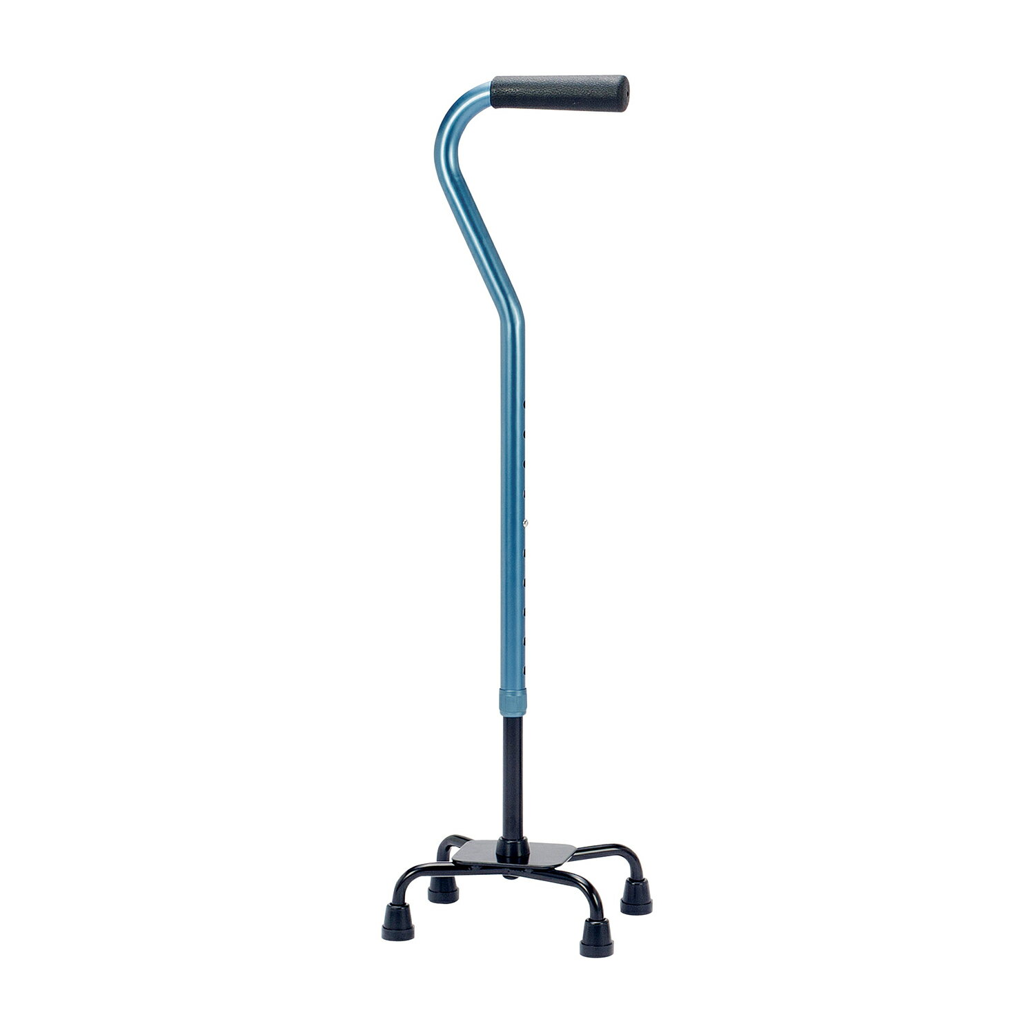 ★ポイント最大16倍★【全国配送可】-アルミ製4点支柱杖 AQ-30BL(ブルー) 品番 my24-4688-00-- 1入り-【M..