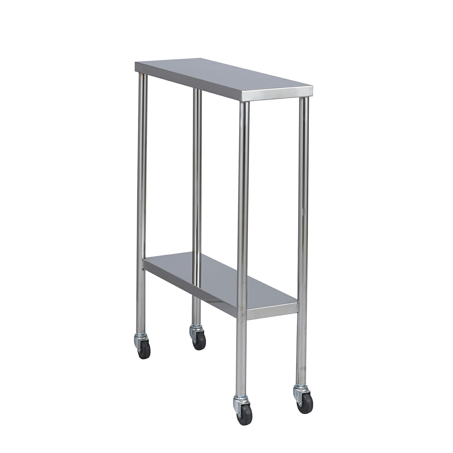 ★ポイント最大16倍★【送料無料】-マツヨシ　スリム器械台（2段） MY-1551(200X600X800) 品番 my24-5060-00-- 1入り-【MY医科器機】JAN 4535847006725