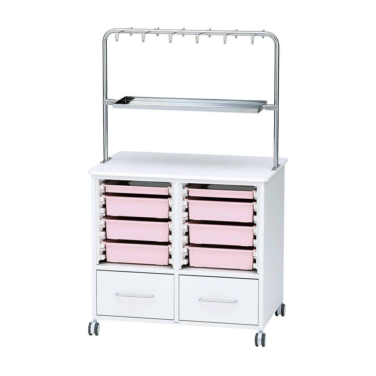 ★ポイント最大16倍★【送料無料】-ワーキングテーブル両面タイプ（架台付 KC-730-01S(ヒキダシツキ) 品番 my24-5103-0002 1入り-【MY医科器機】JAN