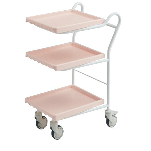 ★ポイント最大16倍★【送料無料】-スタッキングカート　モビーナ（3段） HP-MB309 品番 my24-5355-01-- 1入り-【MY医科器機】JAN