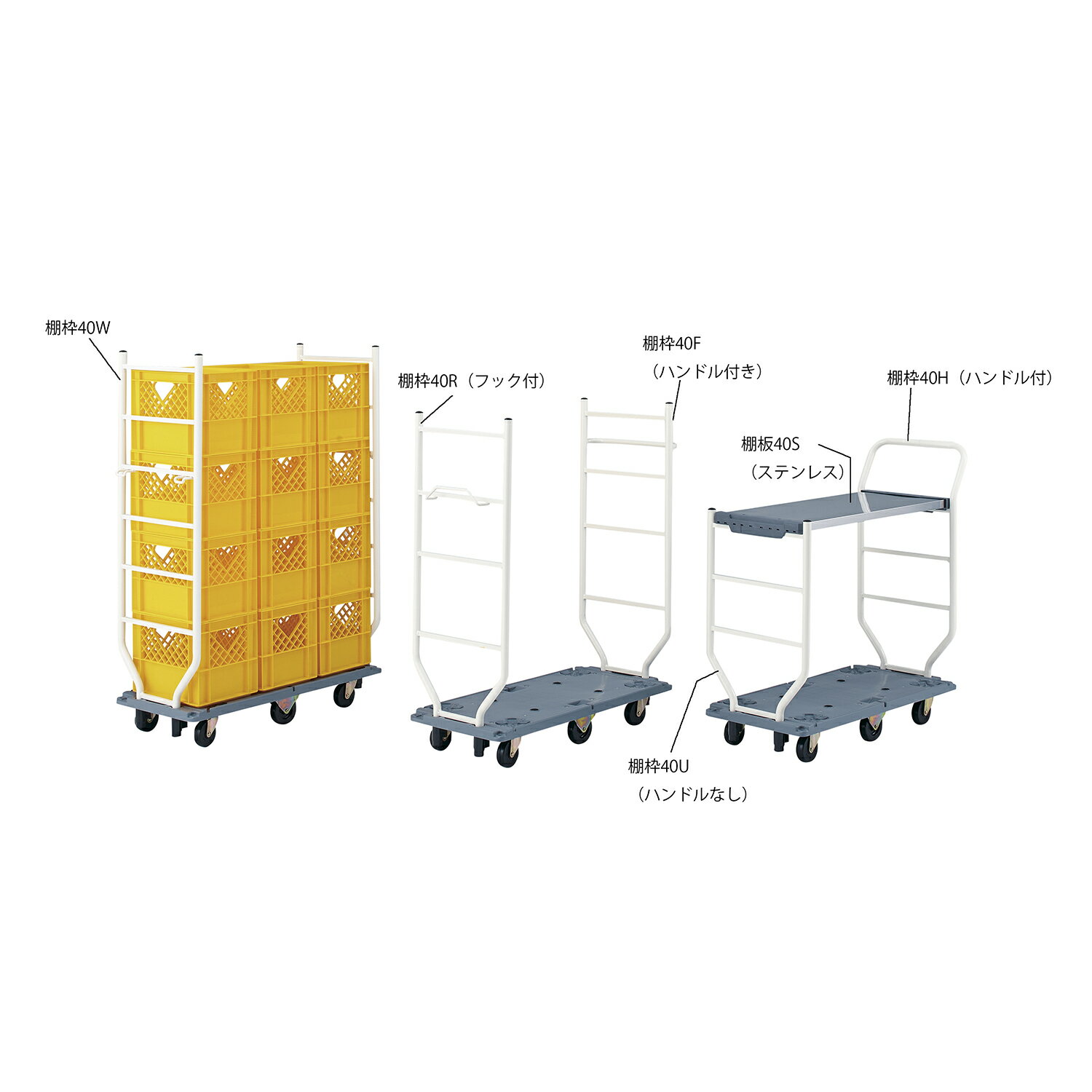 ★ポイント最大16倍★【送料無料】-ストックカート用棚枠40F BJ672 品番 my24-5357-03-- 1入り-【MY医科器機】JAN