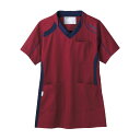★ポイント最大16倍★【全国配送可】-アシックス ジャケット(男女兼用) CHM301(ワインXネイビー) 品番 my24-6512-0401 1入り-【MY医科器機】JAN 4549336706775