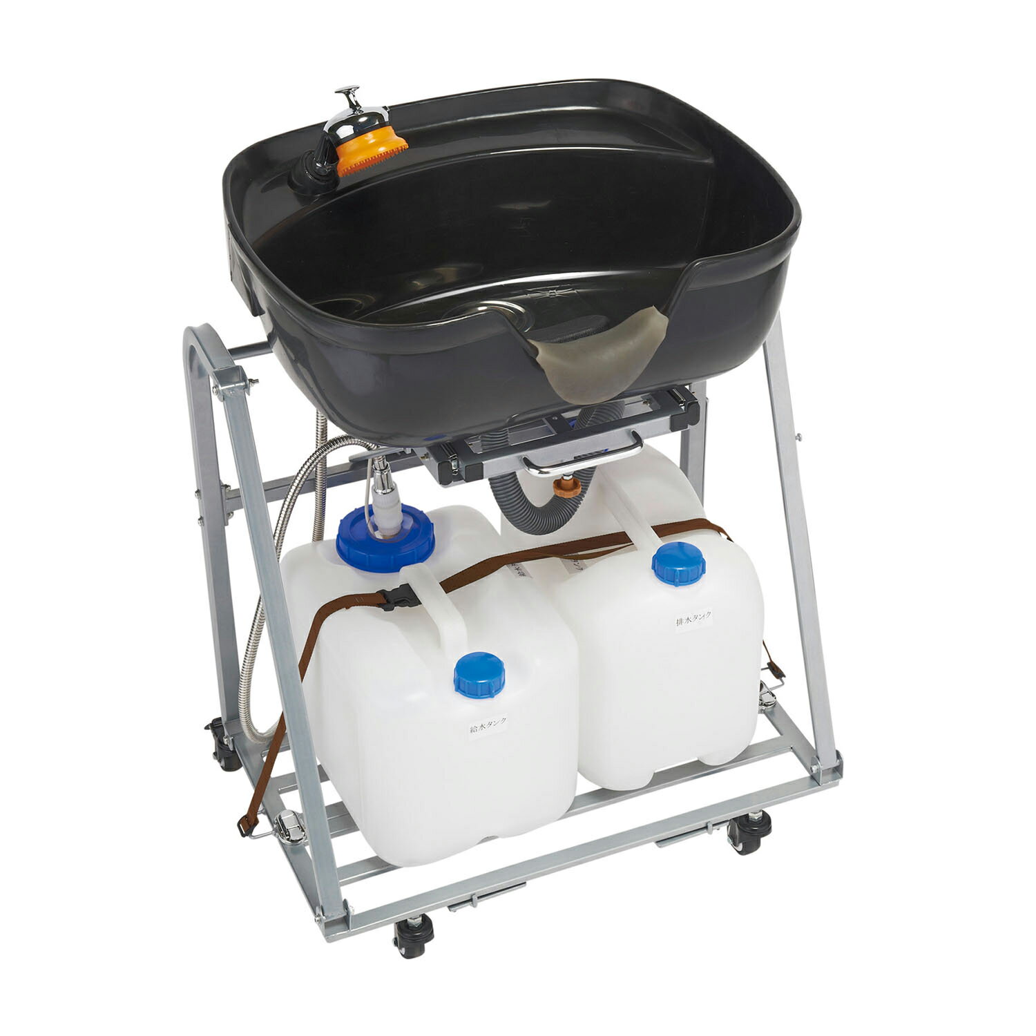 ★ポイント最大16倍★【送料無料】-折りたたみ式シャンプー台 SN-SP100 品番 my24-6657-00-- 1入り-【MY..