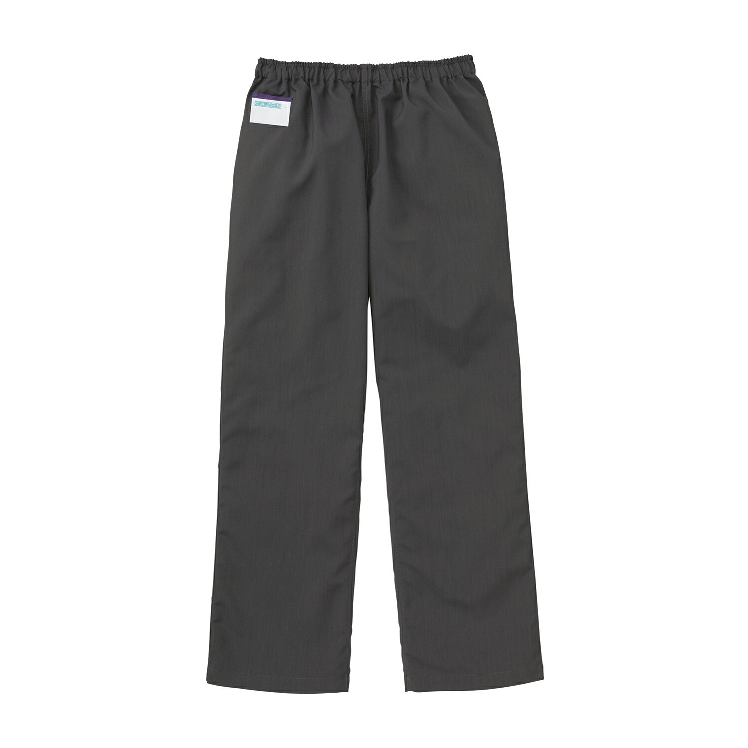 ★ポイント最大16倍★【全国配送可】-手術スラックス（男女兼用） 155-91(チャコール) 品番 my24-7010-0505 1入り-【MY医科器機】JAN 4562213016187(4)