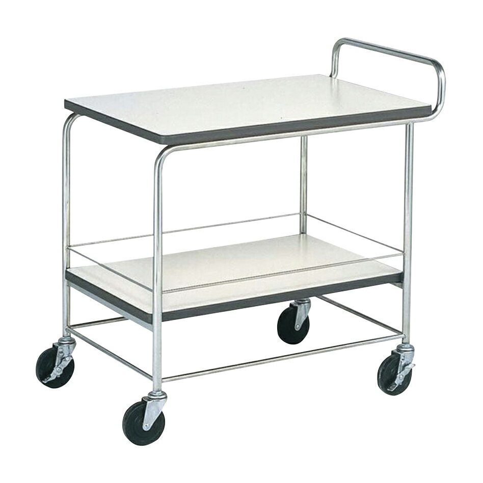 ★ポイント最大16倍★【送料無料】-ステンレスワゴン STE-2(84X50X81CM) 品番 my24-7167-00-- 1入り-【MY医科器機】JAN