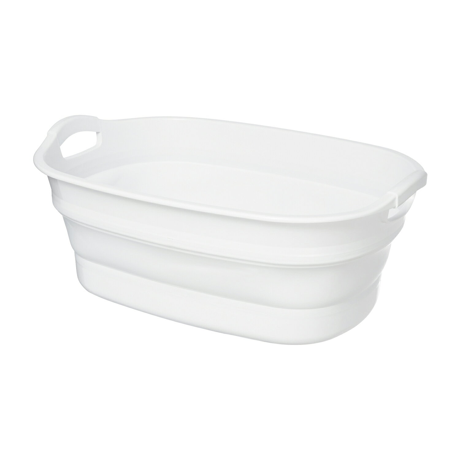 ★ポイント最大16倍★【送料無料】-脱衣カゴ I-563-1(ホワイト) 品番 my24-7312-00-- 8入り-【MY医科器機..