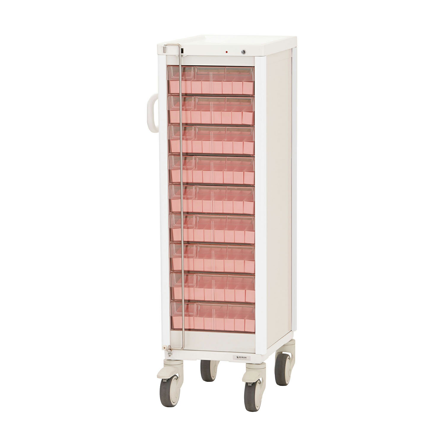 ★ポイント最大16倍★【送料無料】-与薬カート（1Week・9床用） KC-500-01S(ヨヤクケース8カセ 品番 my24..