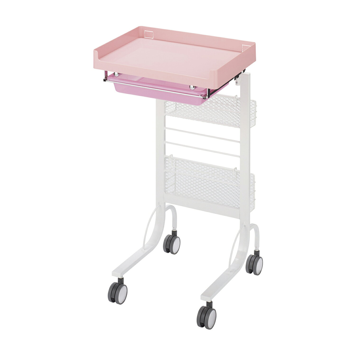 ★9/4-11 P最大27倍★【送料無料】-アプリワゴン　スタッキングタイプ SN-AP015P(ピンク) 品番 my24-7937-02-- 1入り-【MY医科器機】JAN 4993083178024