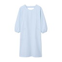 ★9/4-11 P最大27倍★【全国配送可】-予防衣(男女兼用・長袖) 74-405(サックス) 品番 my24-8145-0205 1入り-【MY医科器機】JAN 4560315453121