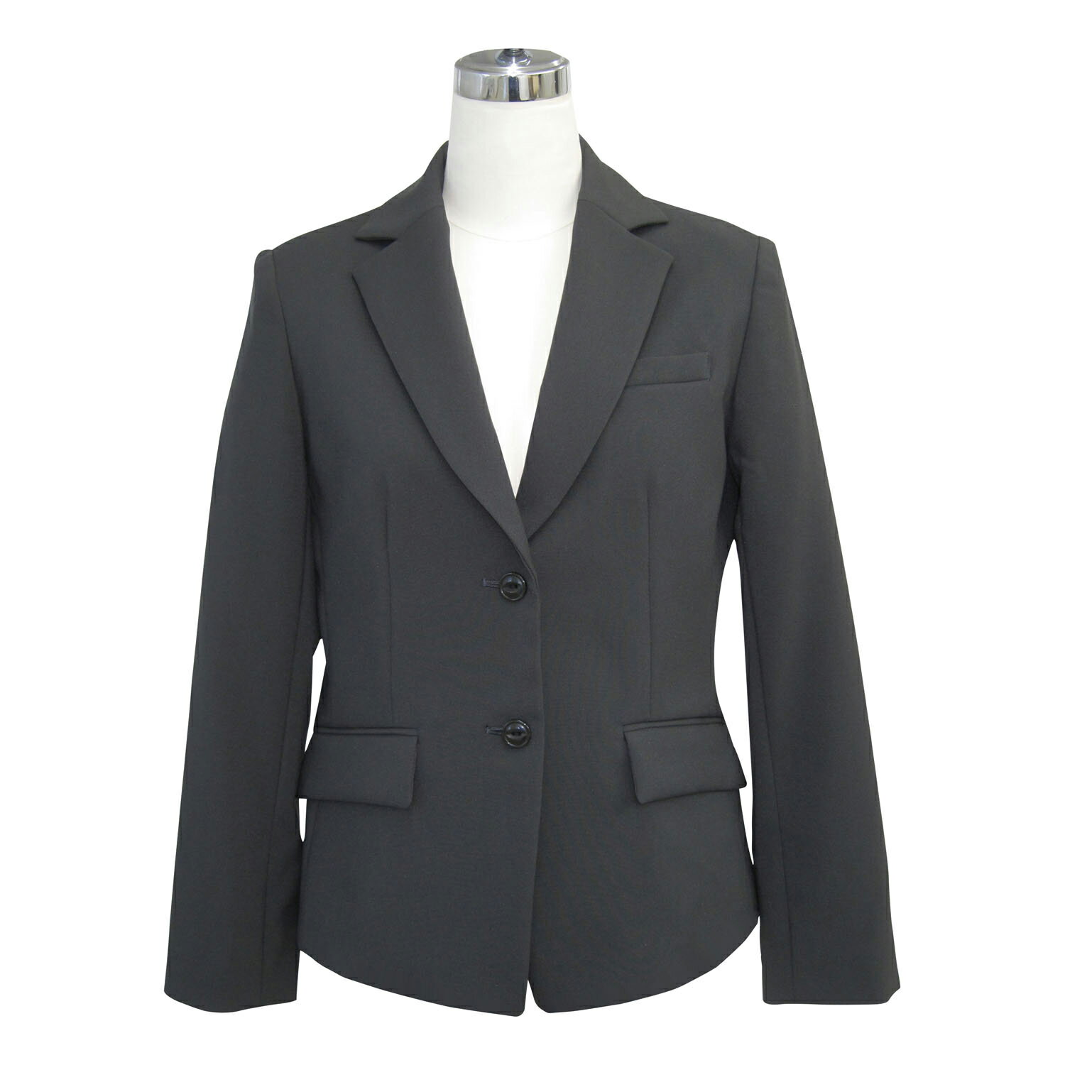 ★ポイント最大16倍★【送料無料】-事務服ジャケット U2030(チャコールグレー) 品番 my24-8173-0101 1入り-【MY医科器機】JAN 4549814063246