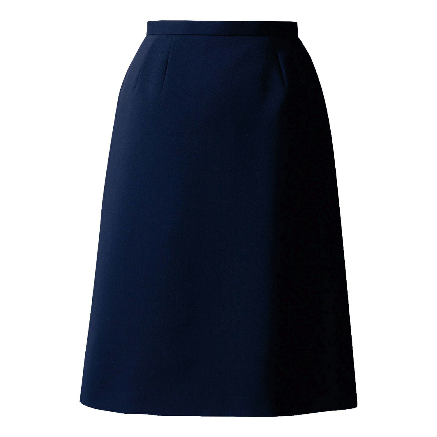 ★ポイント最大16倍★【全国配送可】-事務服セミタイトスカート U9032(ネイビー) 品番 my24-8176-0004 1入り-【MY医科器機】JAN 4549814118113