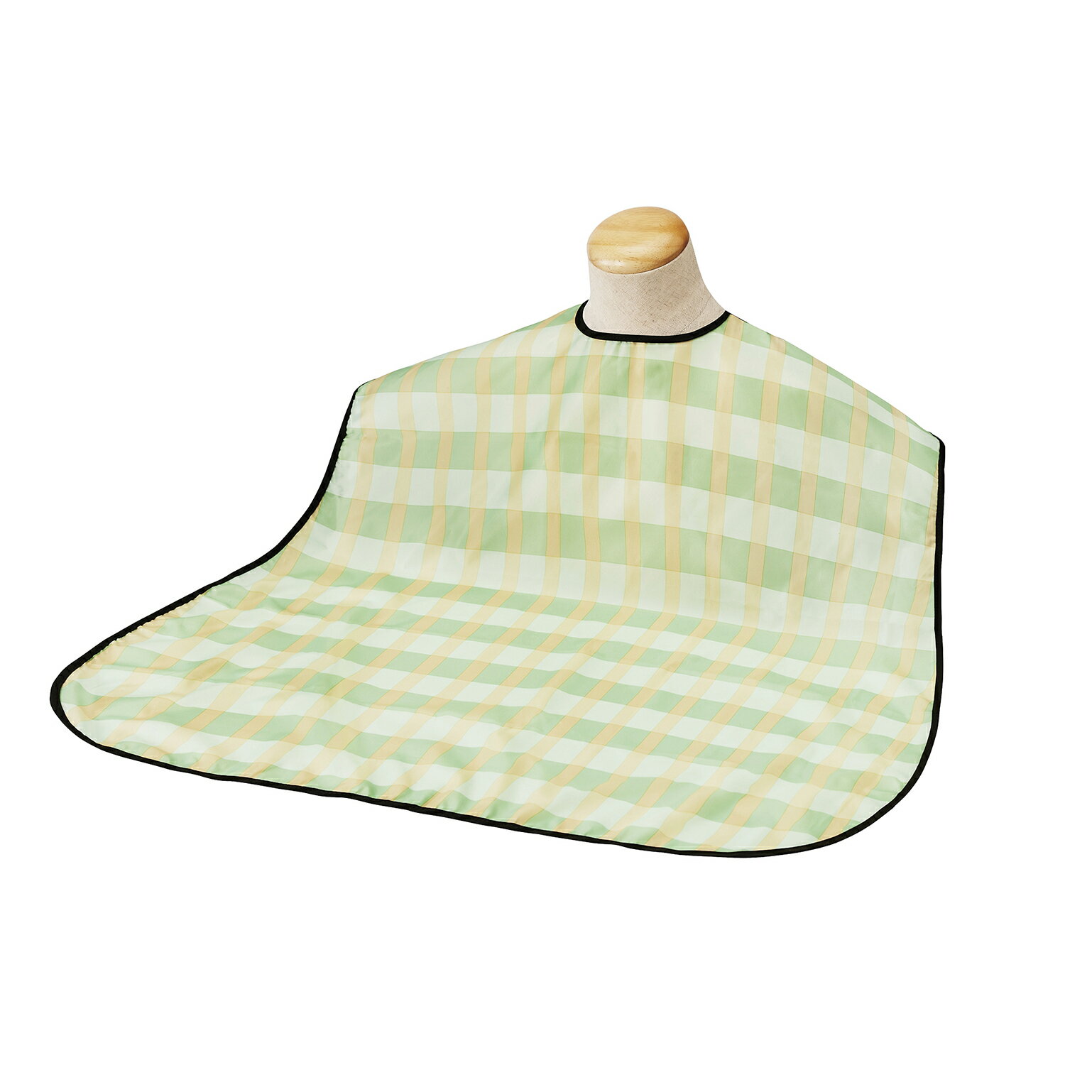 ★ポイント最大16倍★【送料無料】-ソフラピレンエプロンボーダーチェック 102301(グリーン) 品番 my24-8221-01-- 30入り-【MY医科器機】JAN 4958995823011