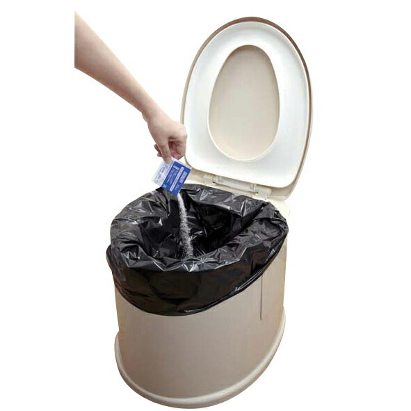 ★ポイント最大16倍★【全国配送可】-ポータブルトイレ袋（10回分） AE-59 品番 my24-8356-01-- 1入り-【..