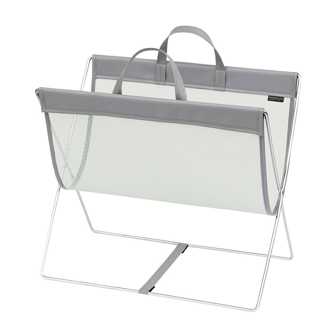 ★ポイント最大16倍★【全国配送可】-セルフワゴン・レザー調PVCメッシュ R-358GR 品番 my24-9890-02-- 1入り-【MY医科器機】JAN 4990630358038