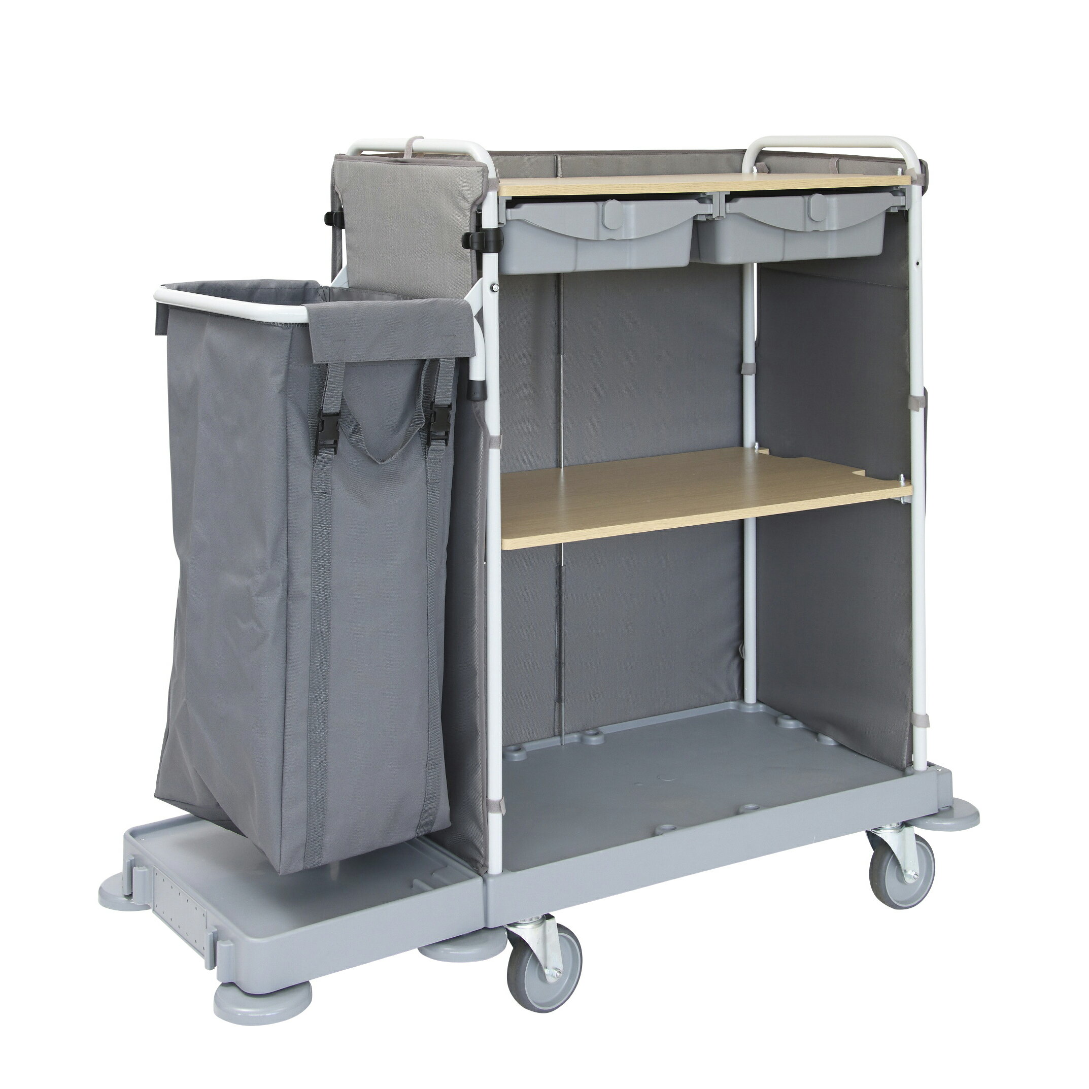 ★ポイント最大16倍★【送料無料】-メイドワゴン　片側袋付 EKF-1 品番 my25-2140-01-- 1入り-【MY医科器機】JAN 4546678006860