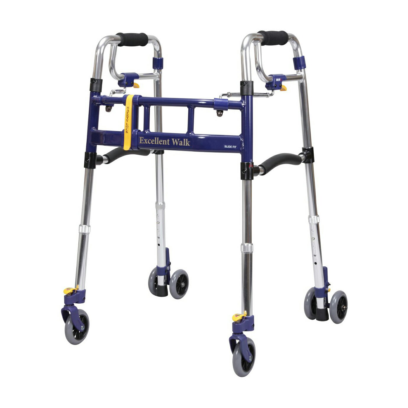 ★ポイント最大16倍★【送料無料】-スライドフィットEX歩行器 H-0294WT 品番 my25-2142-02-- 1入り-【MY..