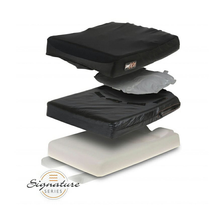 ★ポイント最大16倍★【送料無料】-JAY　X2クッション JX21616(ブラック) 品番 my25-2233-00-- 1入り-【MY医科器機】JAN