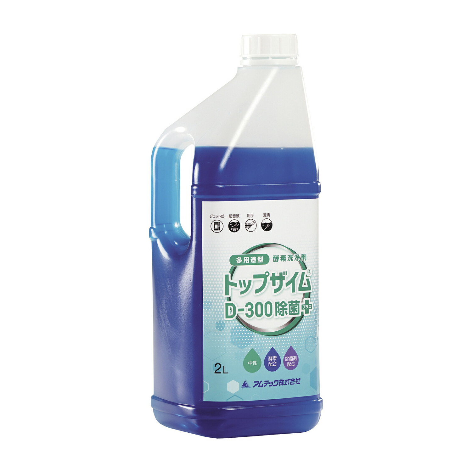 ★ポイント最大16倍★【送料無料】-トップザイム　D−300除菌プラス 2L(6ホン) 品番 my25-2320-01-- 1入り-【MY医科器機】JAN 4580153781606