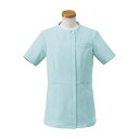 ★ポイント最大16倍★【全国配送可】-レディスナースジャケット R8141(ブルー) 品番 my25-2426-0001 1入り-【MY医科器機】JAN 4549814247103