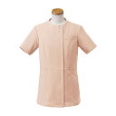 ★ポイント最大16倍★【全国配送可】-レディスナースジャケット R8141(ピンク) 品番 my25-2426-0203 1入り-【MY医科器機】JAN 4549814247387