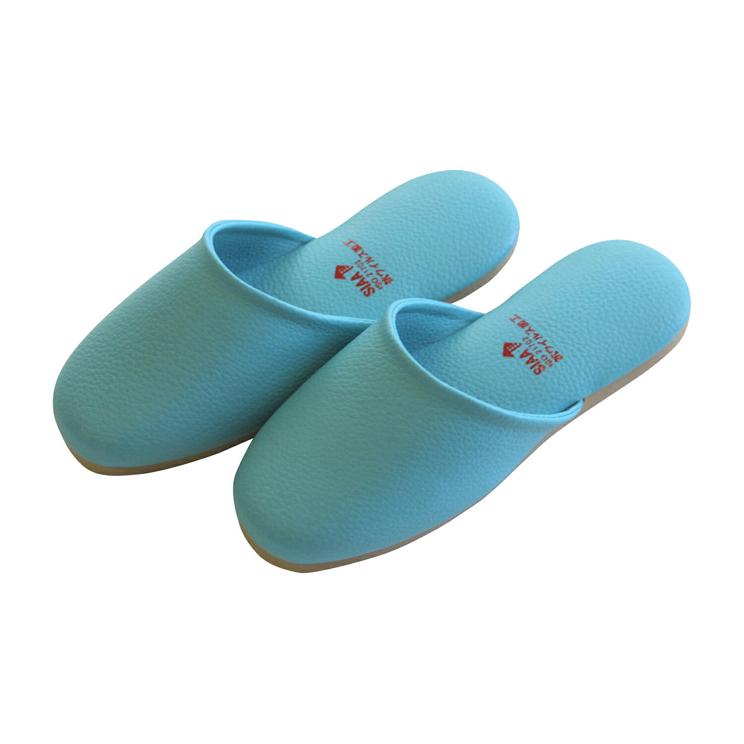 ★ポイント最大16倍★【全国配送可】-抗ウィルススリッパ　ウィルノンキッズ NO.1315(ブルー)マエトジ 品..