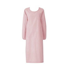 ★ポイント最大16倍★【全国配送可】-予防衣　長袖 139-33(ピンク) 品番 my25-3061-0303 1入り-【MY医科器機】JAN 4562158617029(4)