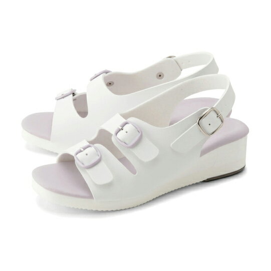 ★ポイント最大16倍★【全国配送可】-2バックルサンダル KS-102(パープル) 品番 my25-3438-0201 1入り-【..