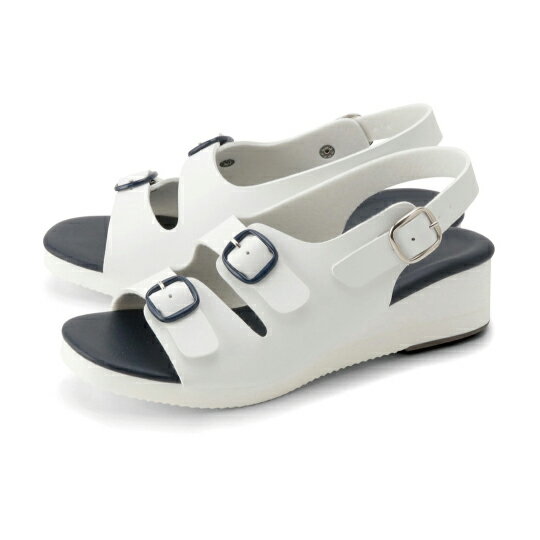 ★ポイント最大16倍★【全国配送可】-2バックルサンダル KS-102(ネイビー) 品番 my25-3438-0302 1入り-【..