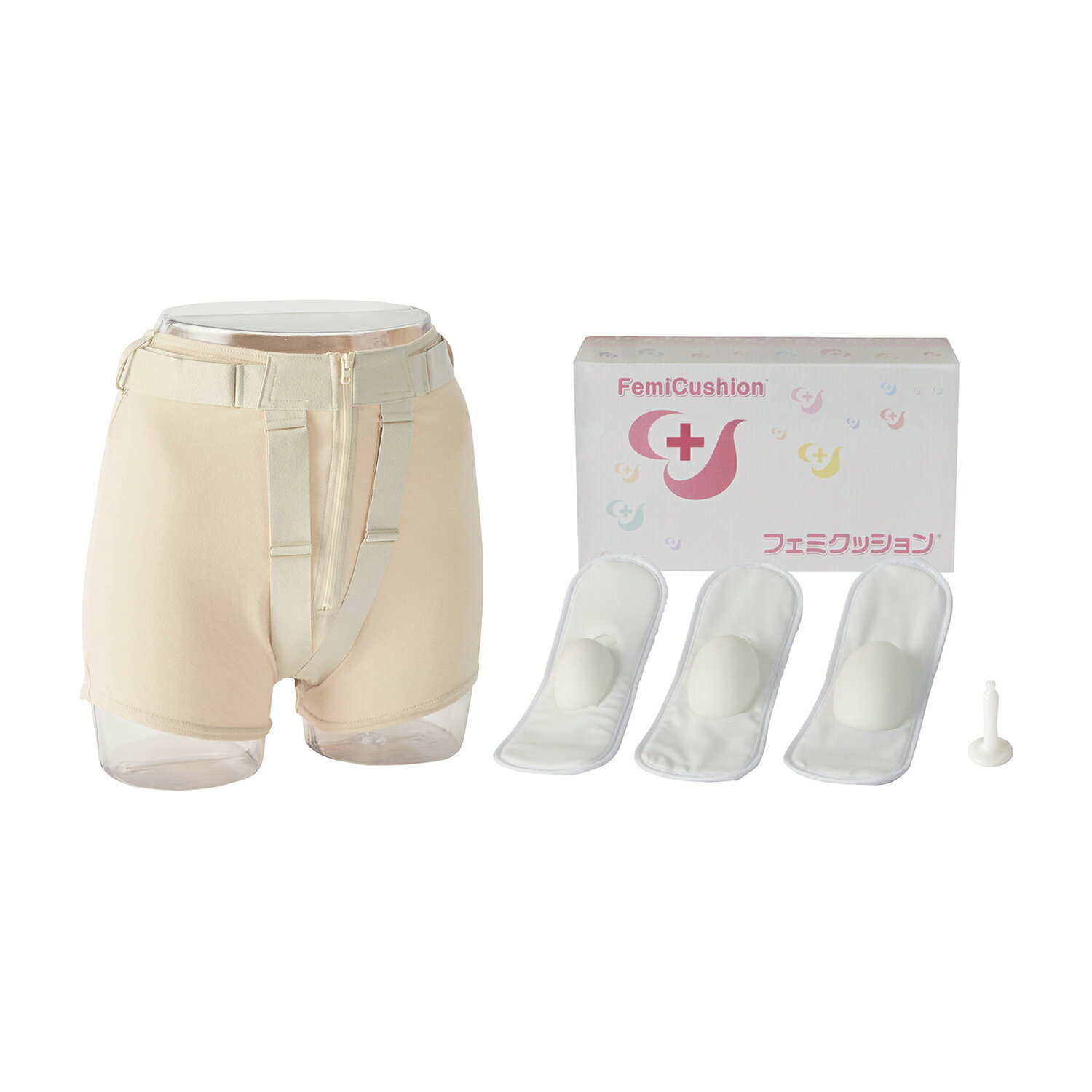 ★ポイント最大16倍★【送料無料】-フェミクッションSキットファインI WUF-F521(コットン) 品番 my25-3652-00-- 1入り-【MY医科器機】JAN 4571320843081