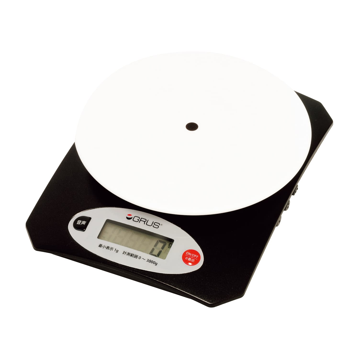 ★ポイント最大16倍★【全国配送可】-GRUSボイスクッキングスケール GRS301J 品番 my25-5519-00-- 1入り-..