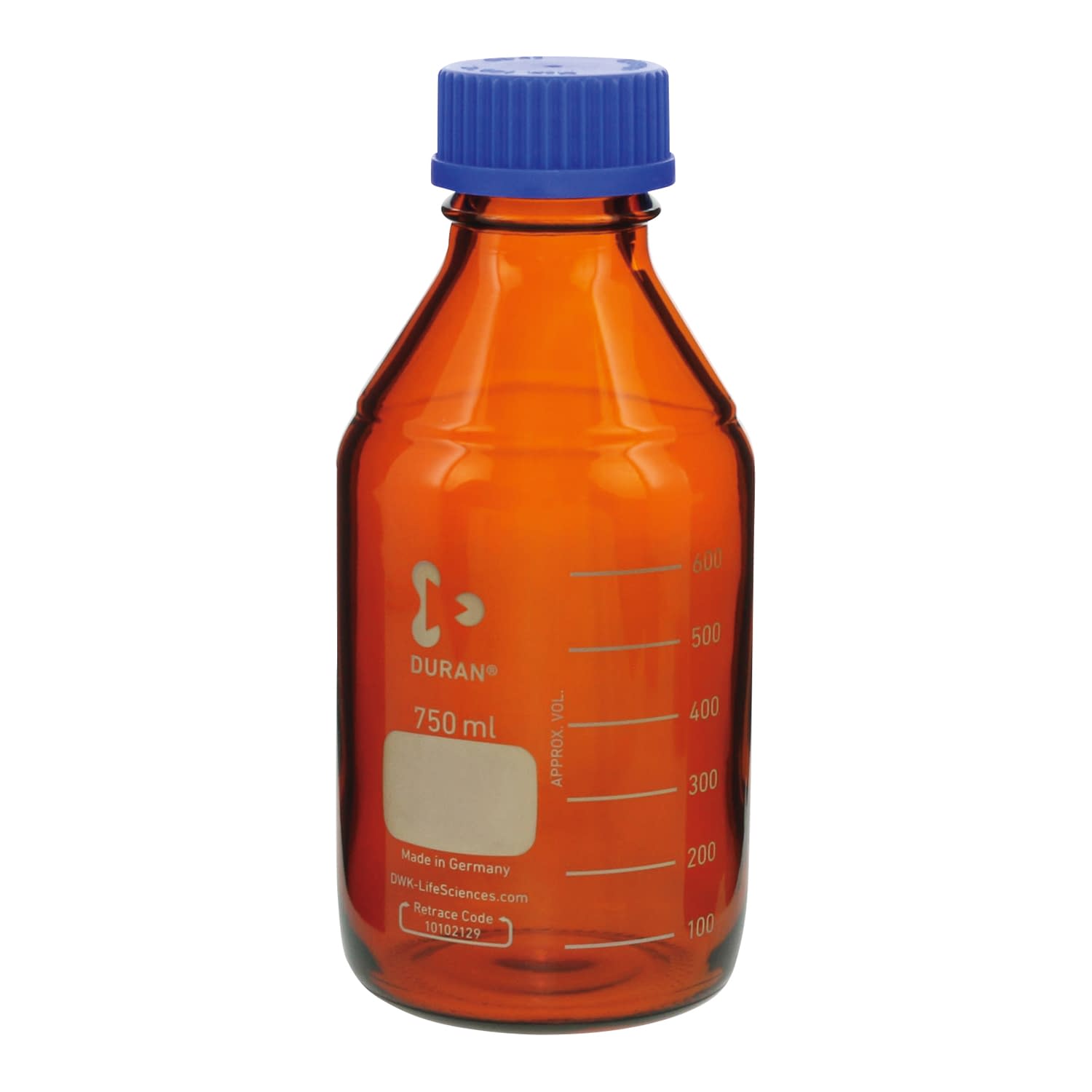 ★ポイント最大16倍★【送料無料】-耐熱ねじ口びん　茶褐色（青キャップ付 750ML(10ホン) 品番 my25-5526-06-- 1入り-【MY医科器機】JAN 4589988600847