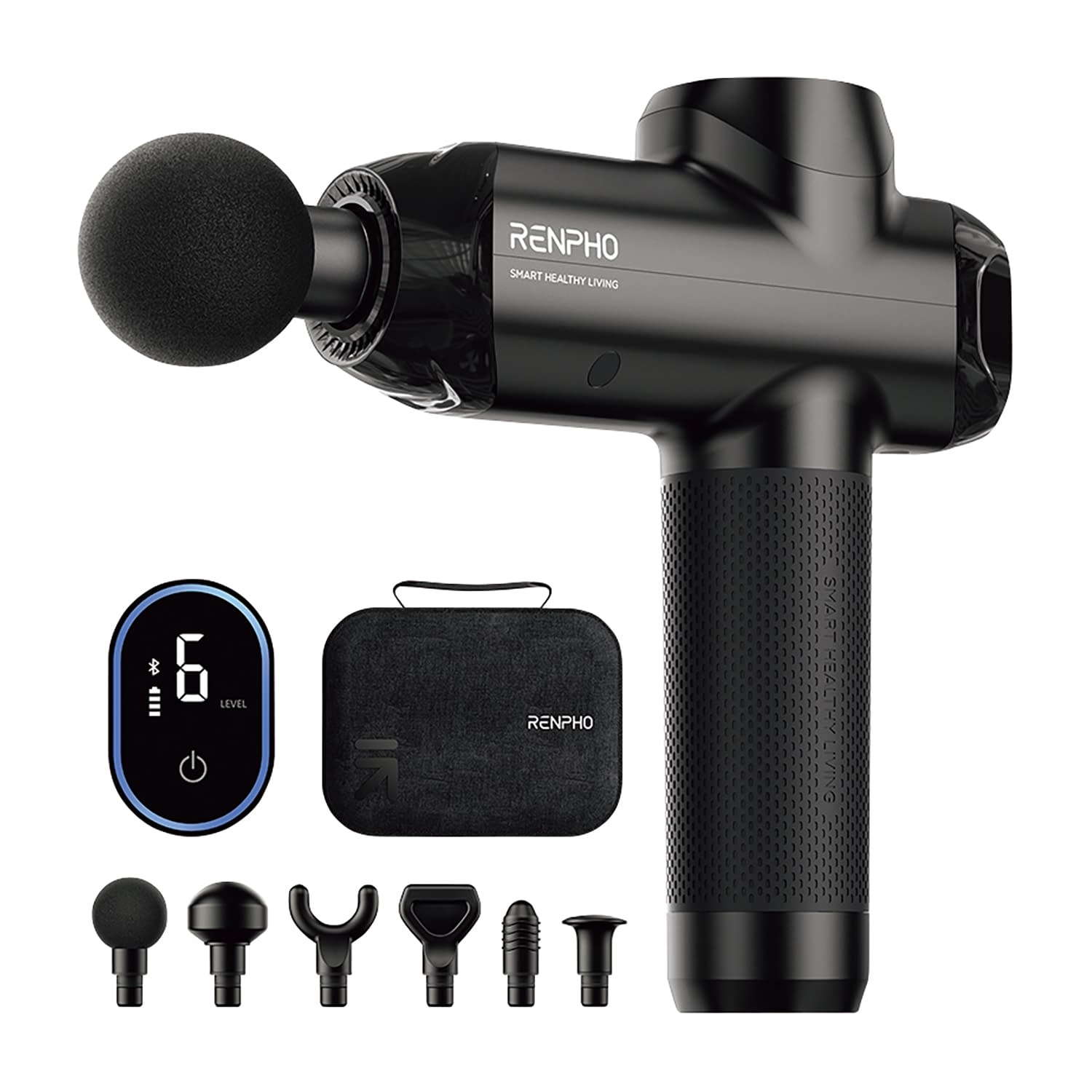 ★ポイント最大16倍★【送料無料】-アプリ連動ハンディガン R-C001S(ブラック) 品番 my25-7307-00-- 1入り-【MY医科器機】JAN 4595121801279