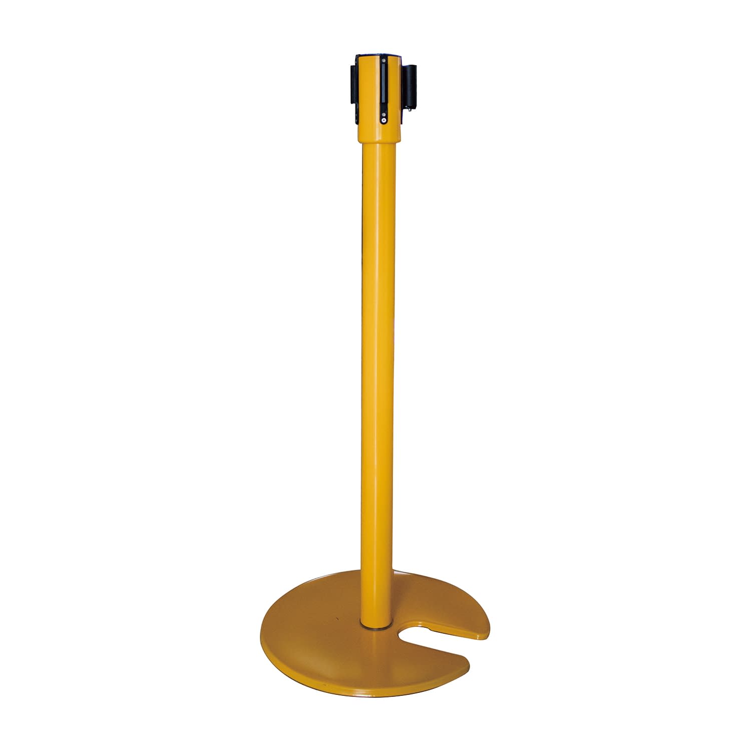 ★ポイント最大16倍★【送料無料】-ベルト付きポール　くぼみ型 BPK-04(イエロー) 品番 my25-7383-03-- 1入り-【MY医科器機】JAN 4968124211992