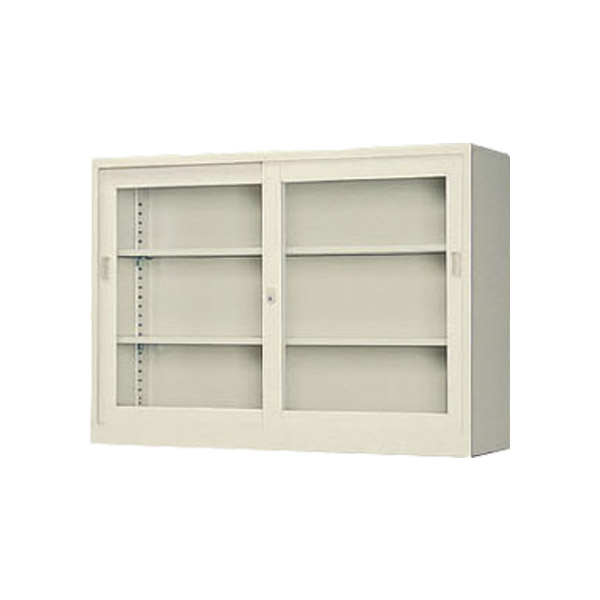 ★ポイント最大16倍★【通販限定価格】-引き違い書庫（鍵付） G-43SG 【コード 1110】 ガ