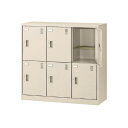 ★ポイント最大16倍★【通販限定価格】-SLC-M6-T2 (内筒交換錠) 6人用 ミニシューズロッカー 【コード47607】 下駄箱 スチール 新品 完成品 日本製 幅900mm奥行380mm高さ880mm-【送料込み・配送エリア限定商品】 t-skf0276(3)