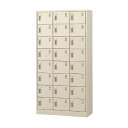 ★ポイント最大16倍★【通販限定価格】-SLC-24T-N2 (南京錠) 3列8段24人用 シューズボックス 【コード51455】 下駄箱 スチール 新品 完成...