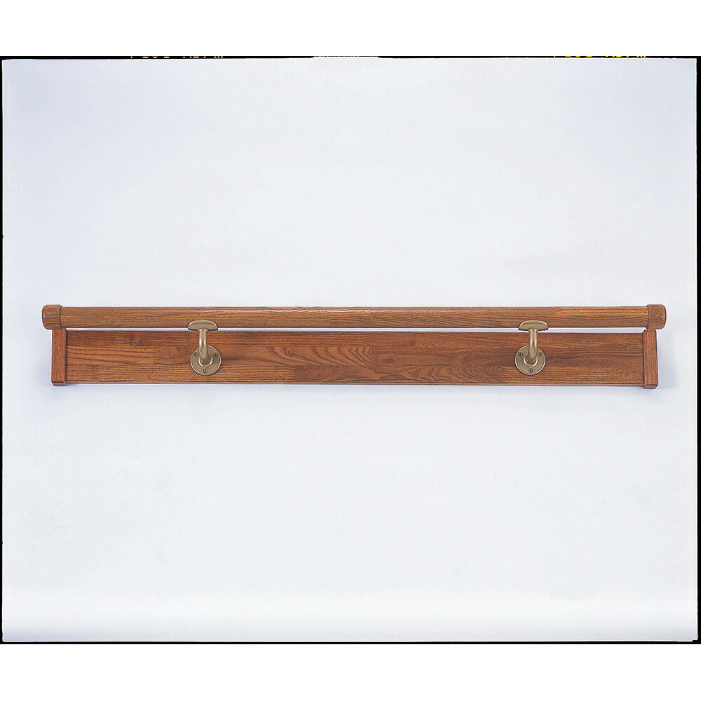 ★3/4-11 P最大27倍★【全国配送可】- ラバーウッド手すり台座部材390cm ブラウンオーク　豊通オールライフ 品番 W-806 メーカー直送品 F12442 JAN 4531588019192 -【介護用品TYA】