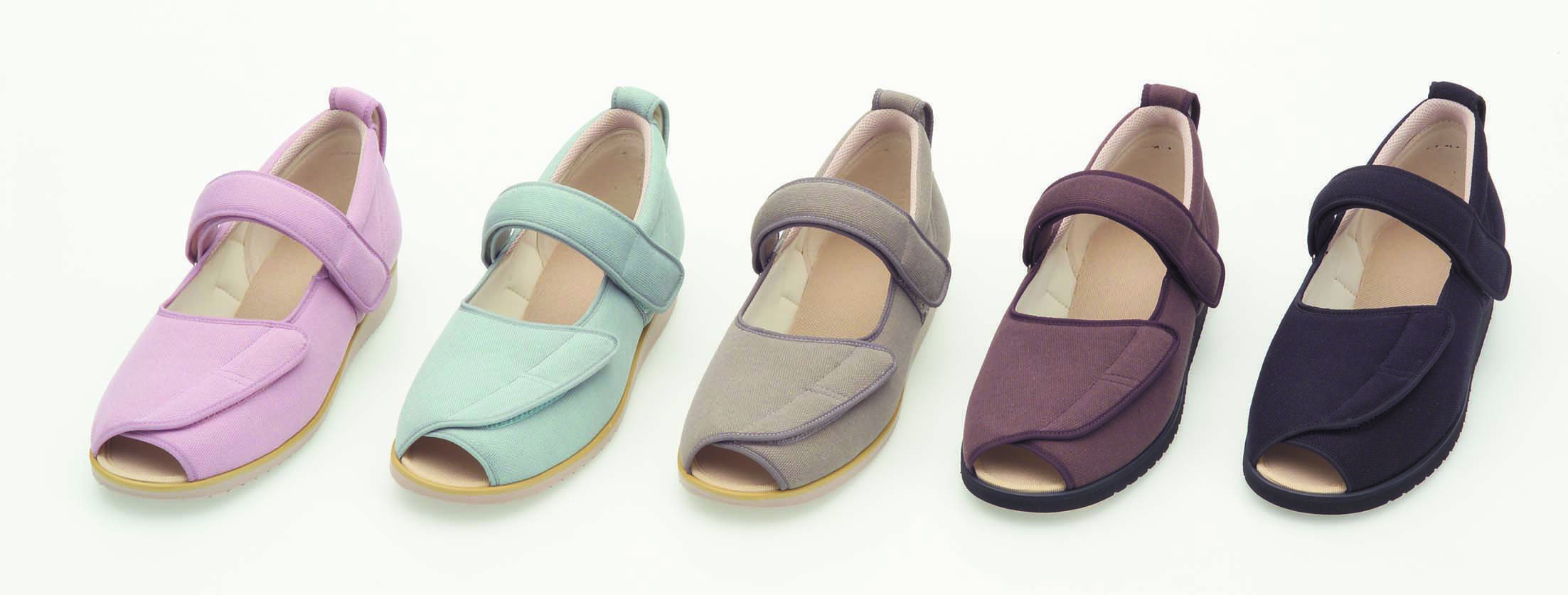 ★9/19-24 P最大27倍★【全国配送可】- オープンマジックII5E 右足3L ミントグリーン　徳武産業（株） 品番 7009 メーカー取寄品 E1649165 JAN 4537944821812 -【介護用品TYA】