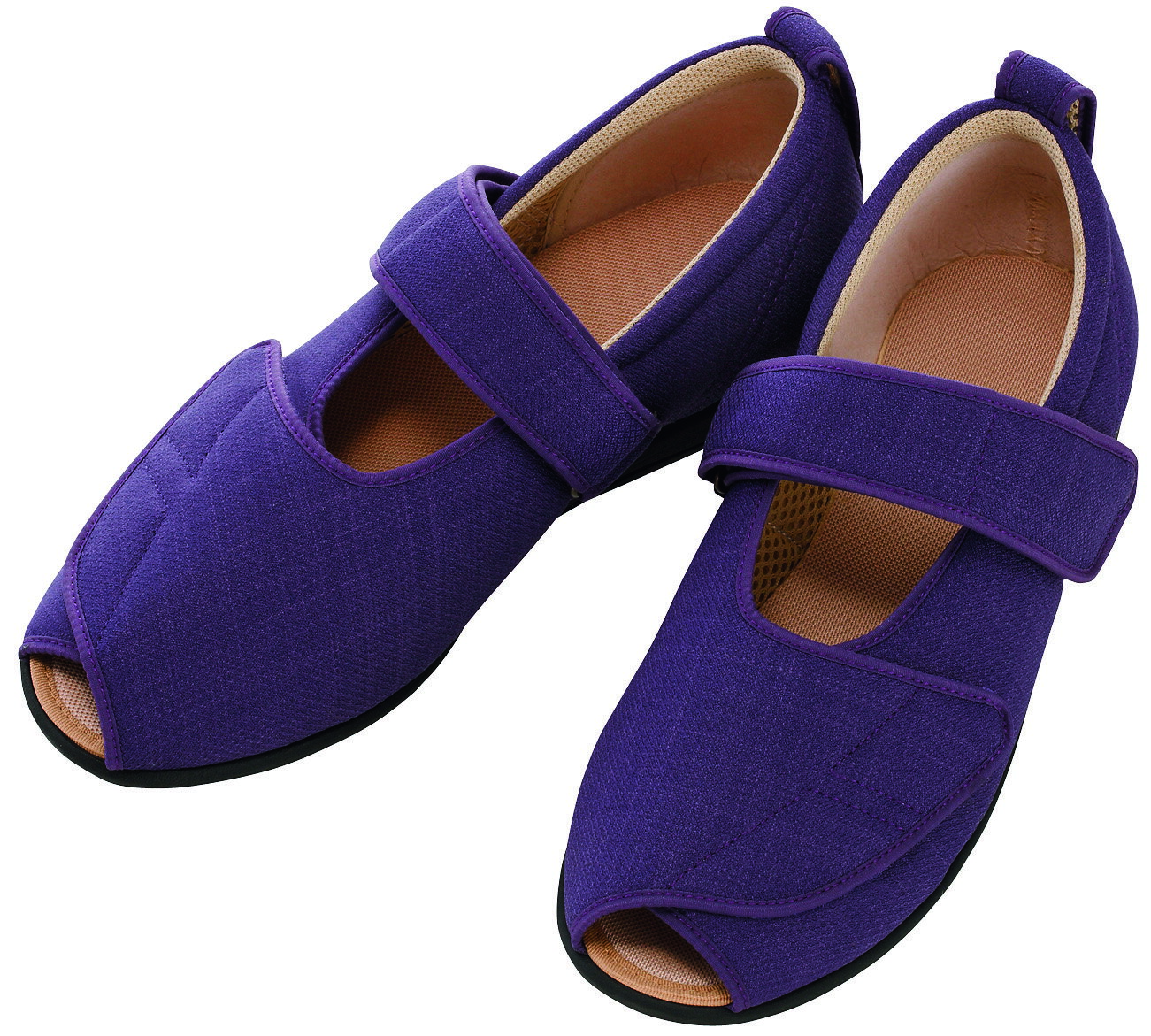 ★4/14-17 P最大27倍★【全国配送可】- オープンマジックIII 5E 左足 S 紫　徳武産業 品番 7031 メーカー2:取寄品 E30302260 JAN 4537944100382 -【介護用品TYA】